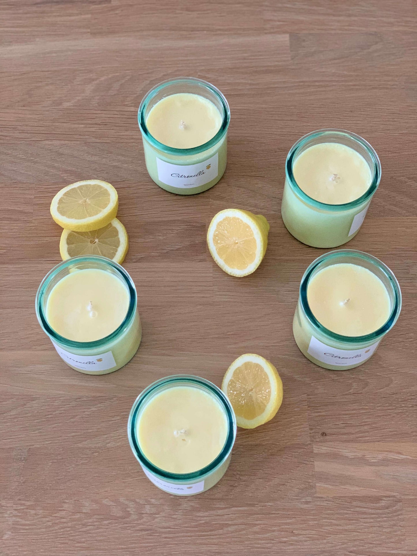 Økologisk Citronella Soyalys | Brændetid 40 timer